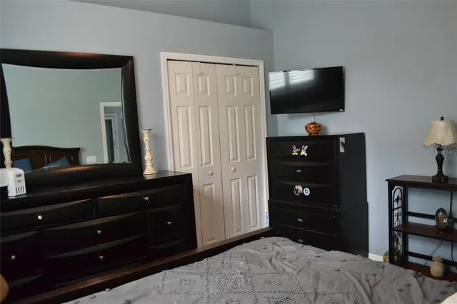 a building outdoor space with patio furniture