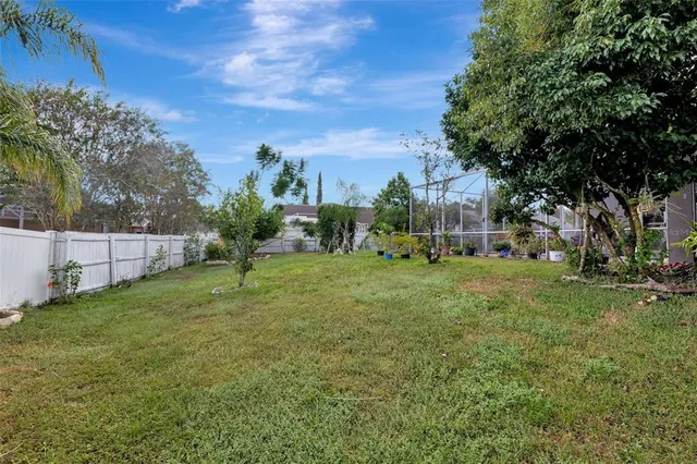 a house view with a outdoor space