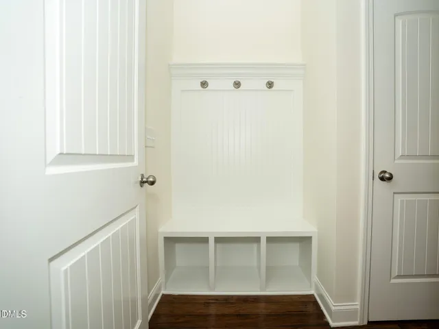 a view of an entryway with stairs