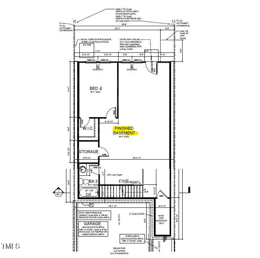 647 Newlyn Drive Raleigh, NC 27606 - Photo 50 of 53 finished basement