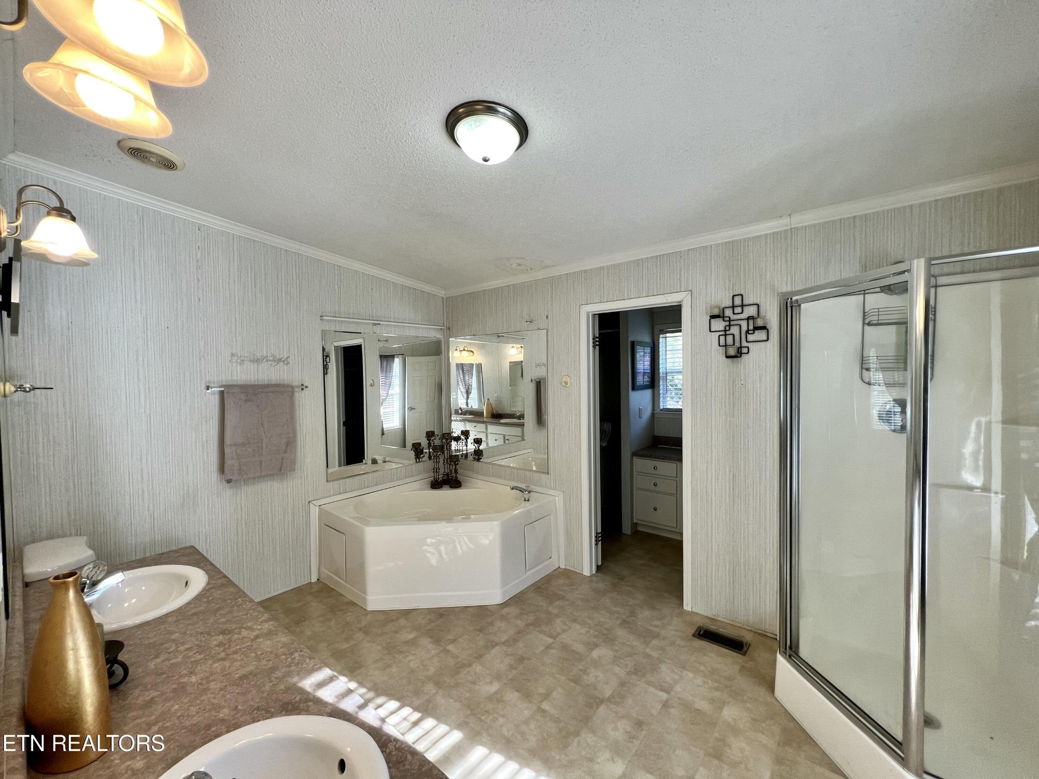 123 Doc Huling Road Robbins, TN 37852 - Photo 22 of 23 a bathroom with a sink toilet and shower