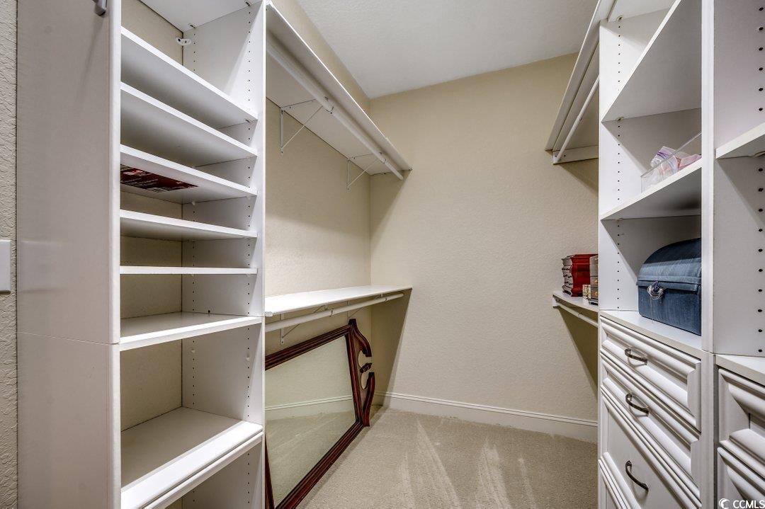 908 Corrado Street Myrtle Beach, SC 29572 - Photo 11 of 33 Walk in closet featuring light carpet