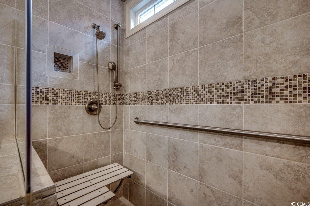 908 Corrado Street Myrtle Beach, SC 29572 - Photo 20 of 33 Full bath featuring a tile shower