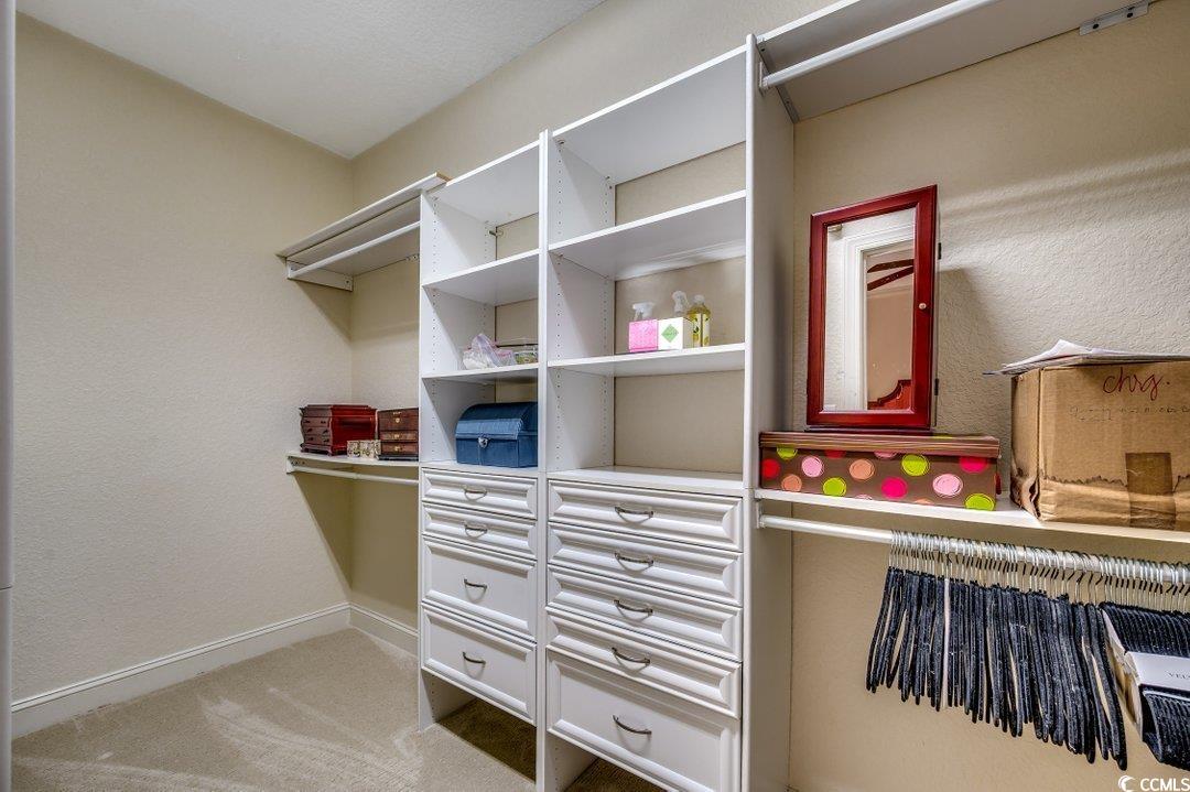 908 Corrado Street Myrtle Beach, SC 29572 - Photo 21 of 33 Spacious closet featuring light colored carpet