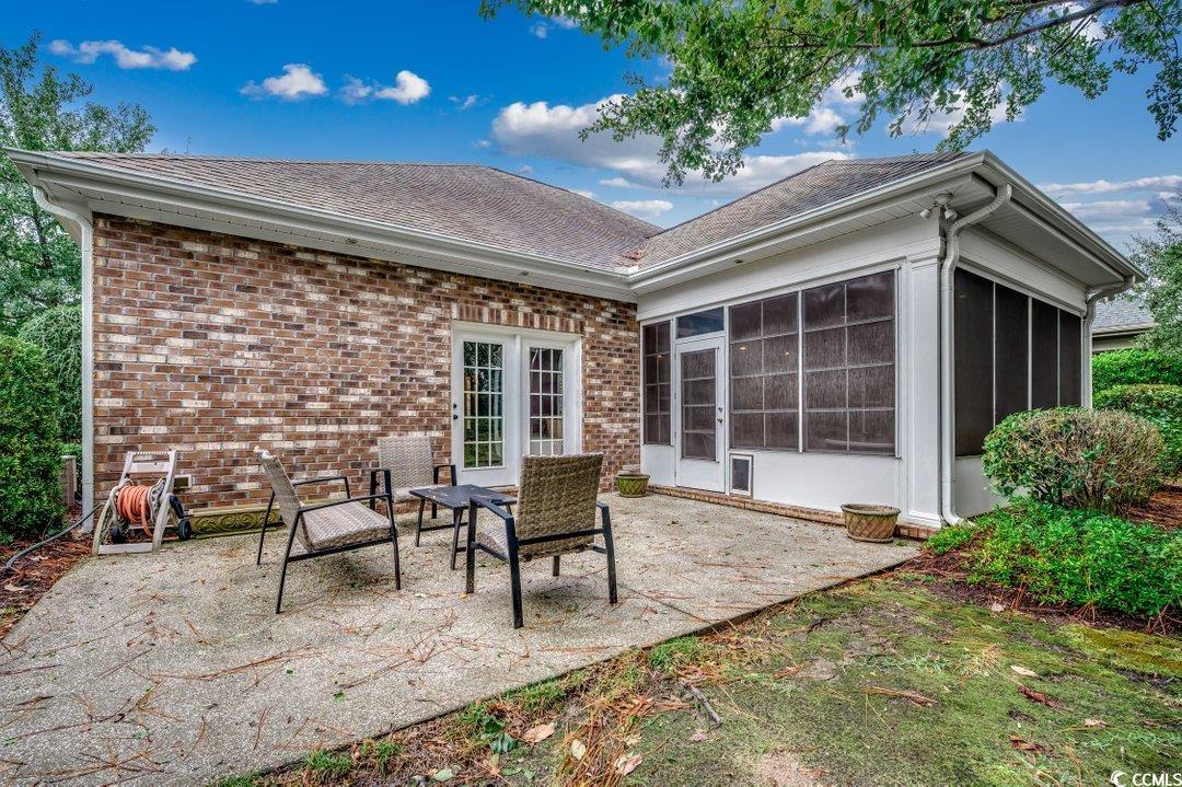908 Corrado Street Myrtle Beach, SC 29572 - Photo 27 of 33 View of patio with a sunroom