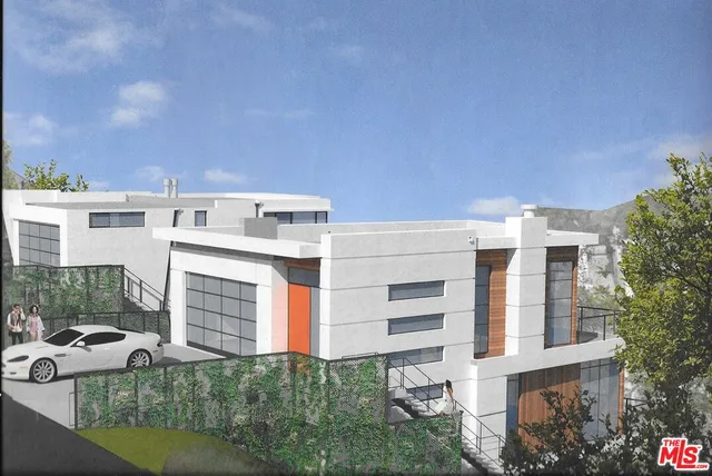 a view of a building with many windows