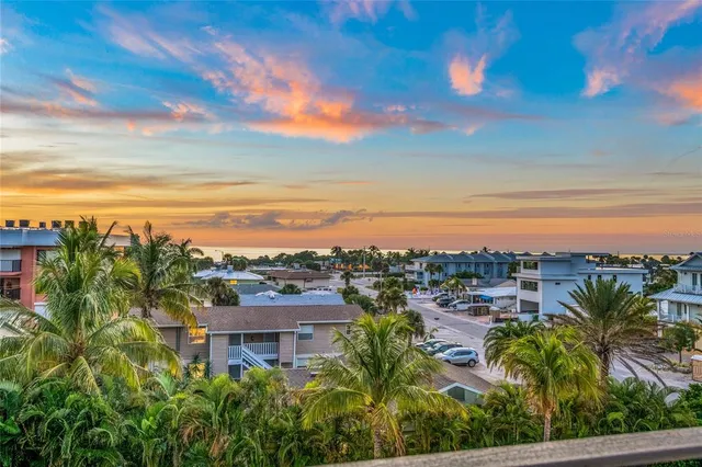 a view of a city with ocean view