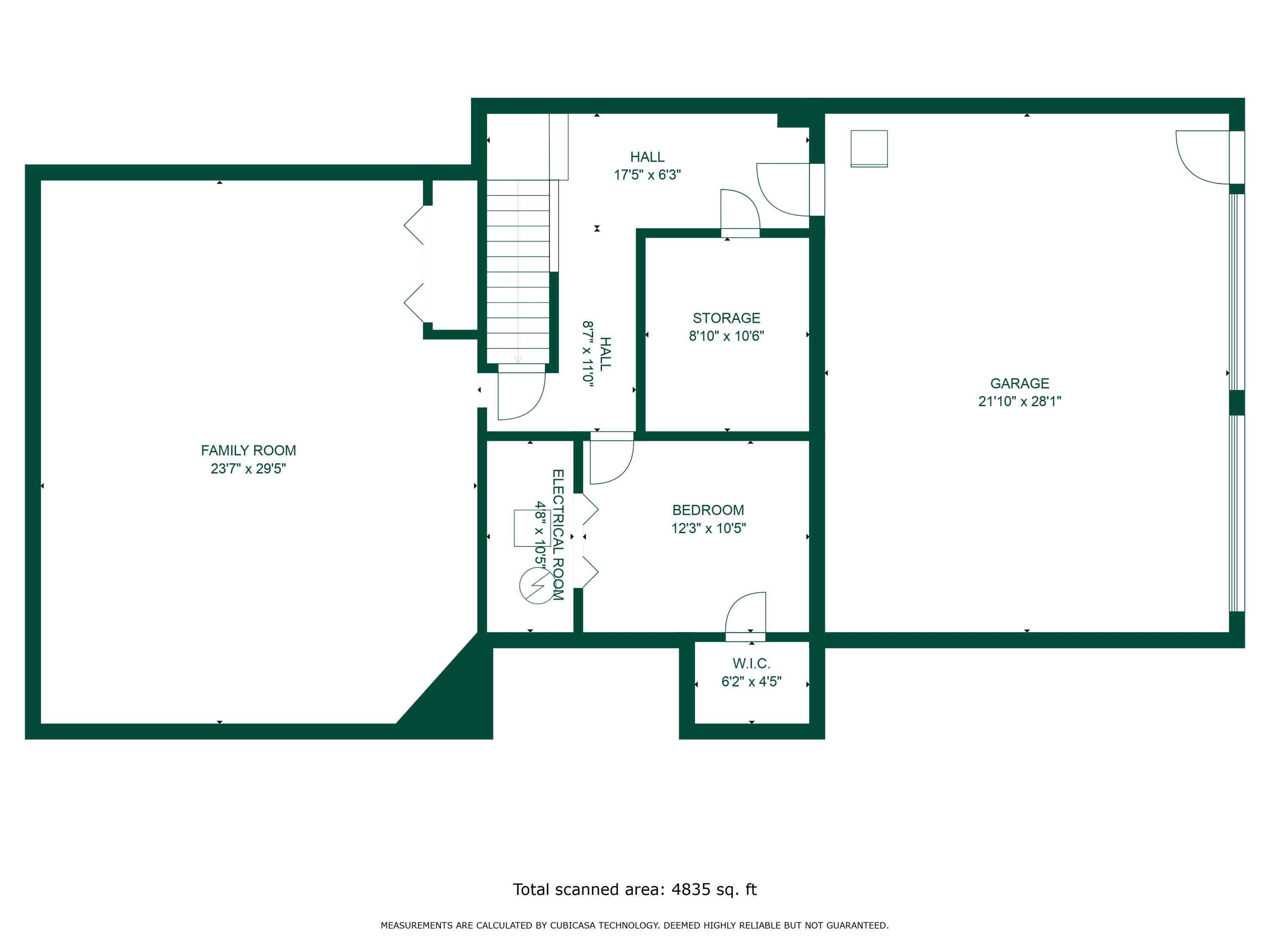 10153 Lauer Road Baroda, MI 49101 - Photo 39 of 39 1st_floor_dimensions_10153_lauer_road___