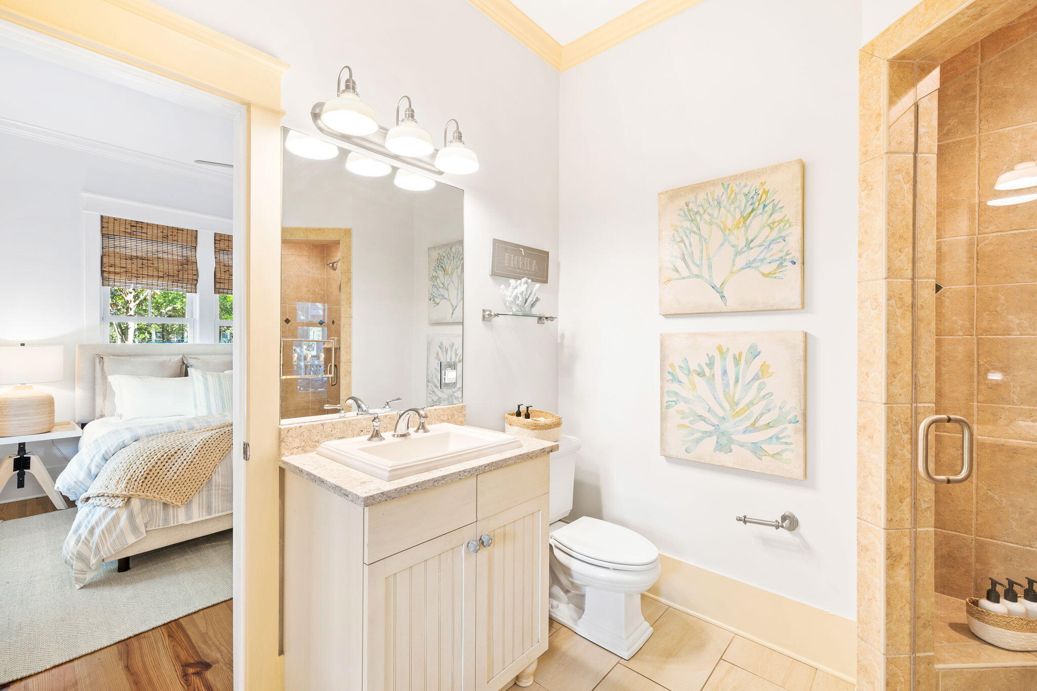394 Red Cedar Way Santa Rosa Beach, FL 32459 - Photo 19 of 78 FIRST FLOOR BATHROOM