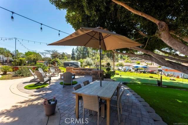 14085 Proctor Valley Road Jamul, CA 91935 - Photo 57 of 70 an outdoor space with furniture and umbrella