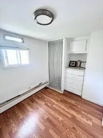 a view of a room with storage and utility room