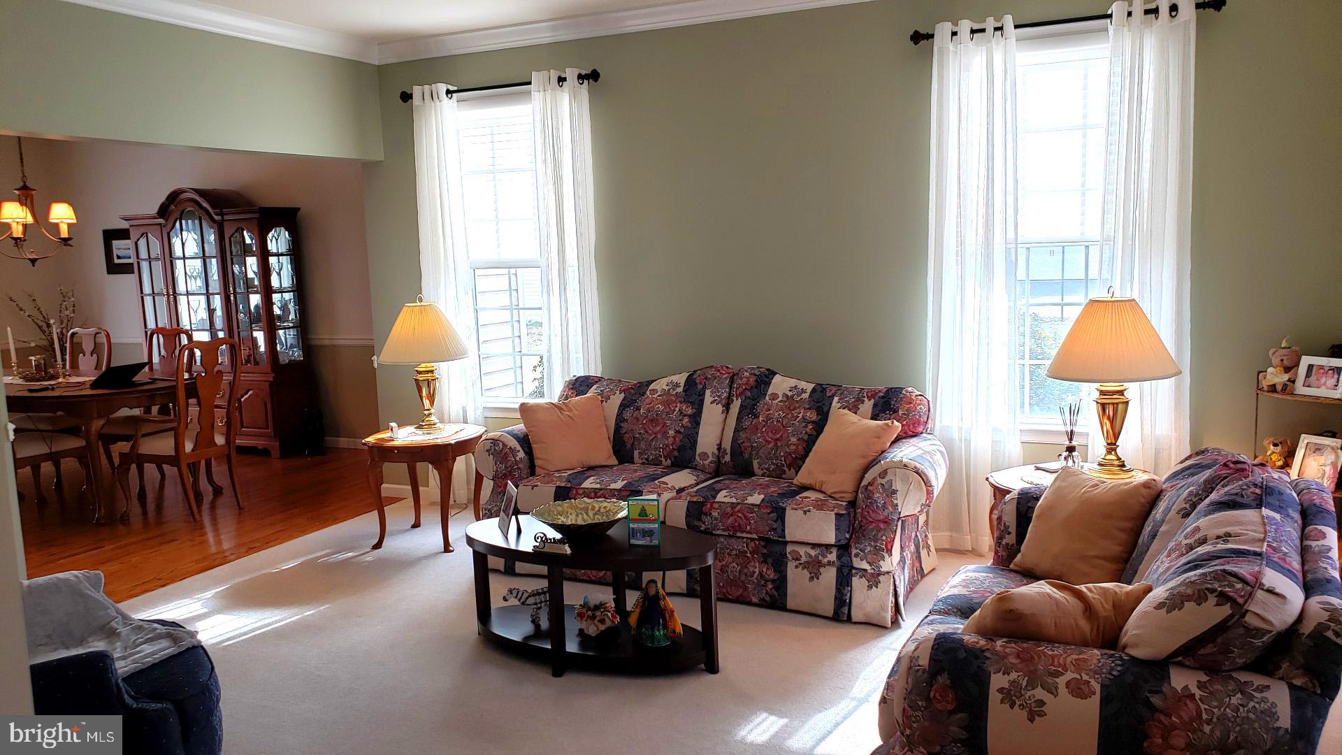 375 South Middlesex Road Carlisle, PA 17015 - Photo 19 of 49 Living room open to the formal dining room