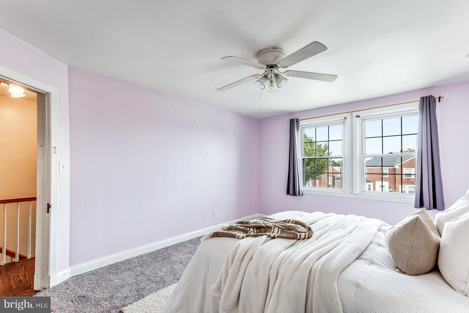 326 Whitfield Road Catonsville, MD 21228 - Photo 16 of 25 Primary bedroom - ceiling fan