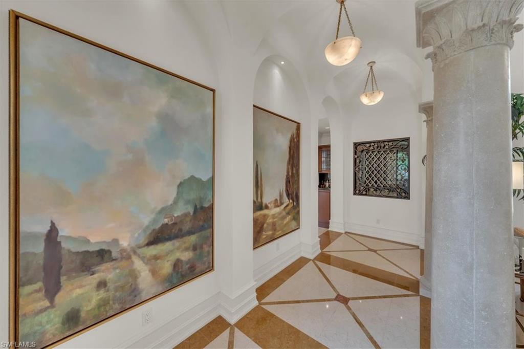 2116 Canna Way Naples, FL 34105 - Photo 11 of 50 a view of a hallway