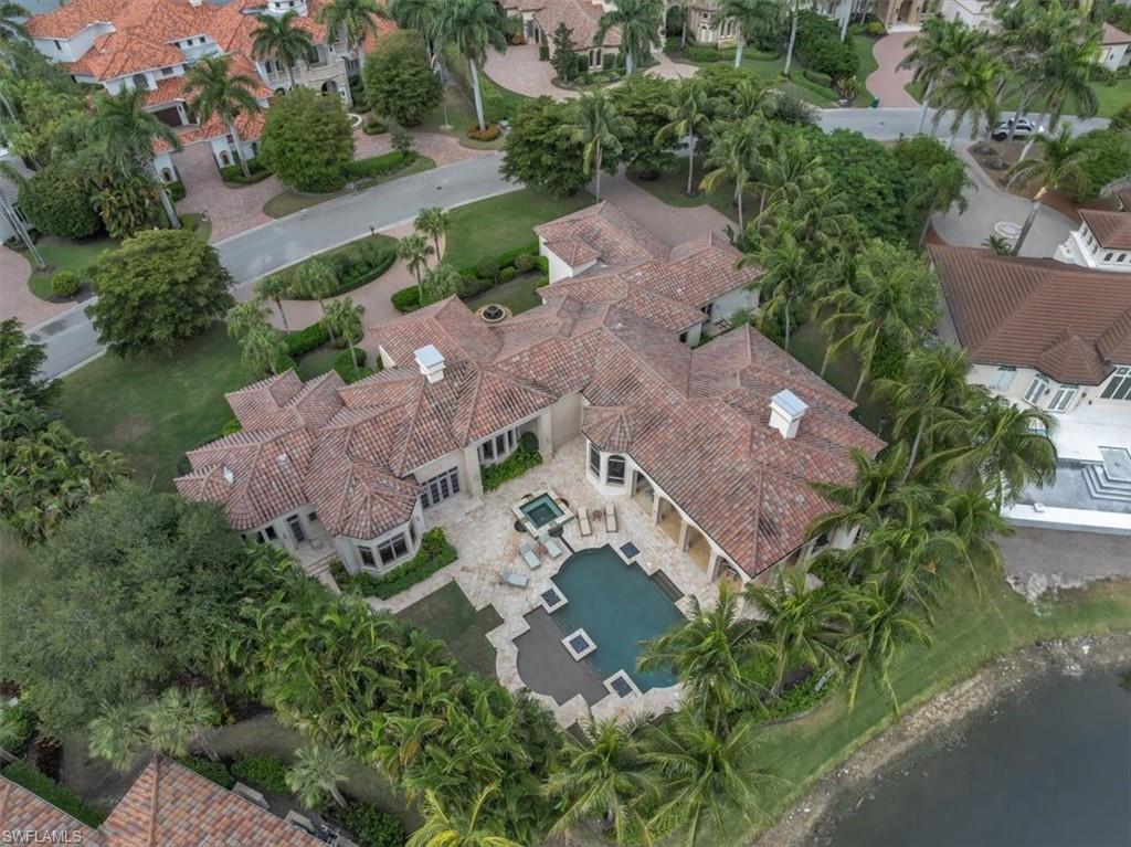 2116 Canna Way Naples, FL 34105 - Photo 3 of 50 an aerial view of a house with a garden