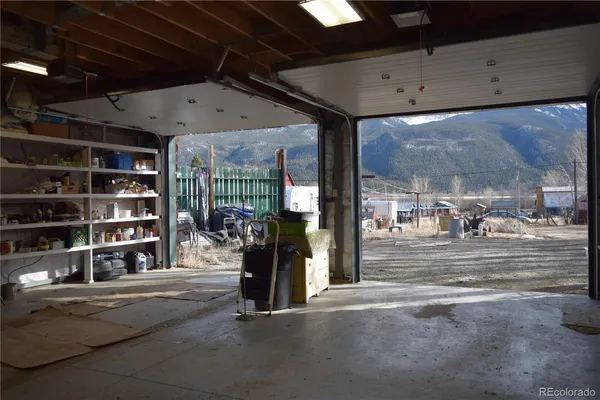 a view of storage and utility room