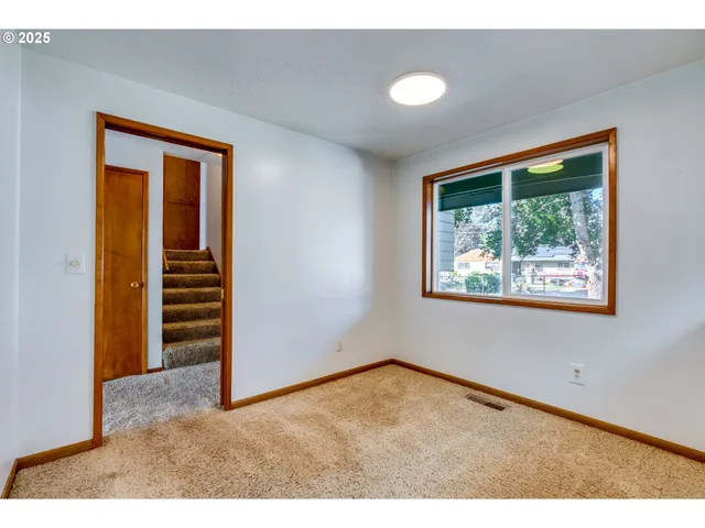 a view of empty room