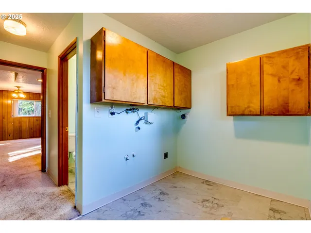 a view of a backyard with a tub