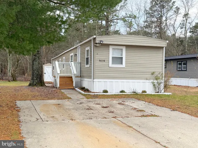 a view of a house with a patio