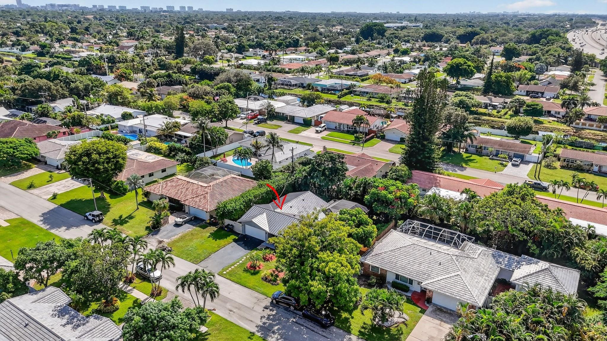 1650 Northwest 9th Street Boca Raton, FL 33486 - Photo 50 of 57 an aerial view of residential houses with outdoor space