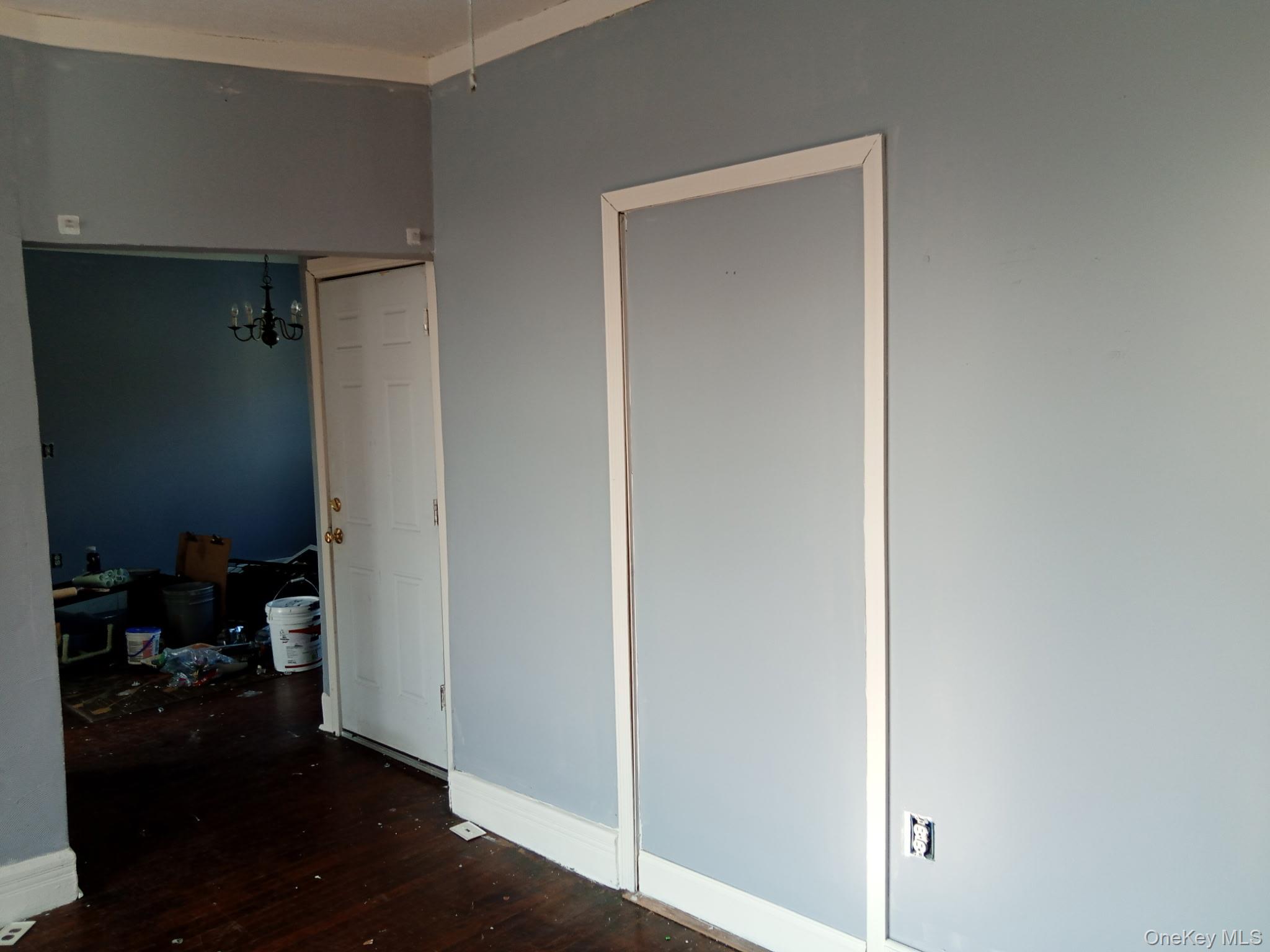 156 North Clinton Street, Unit 2 Poughkeepsie, NY 12601 - Photo 11 of 13 hallway to dining room newly painted