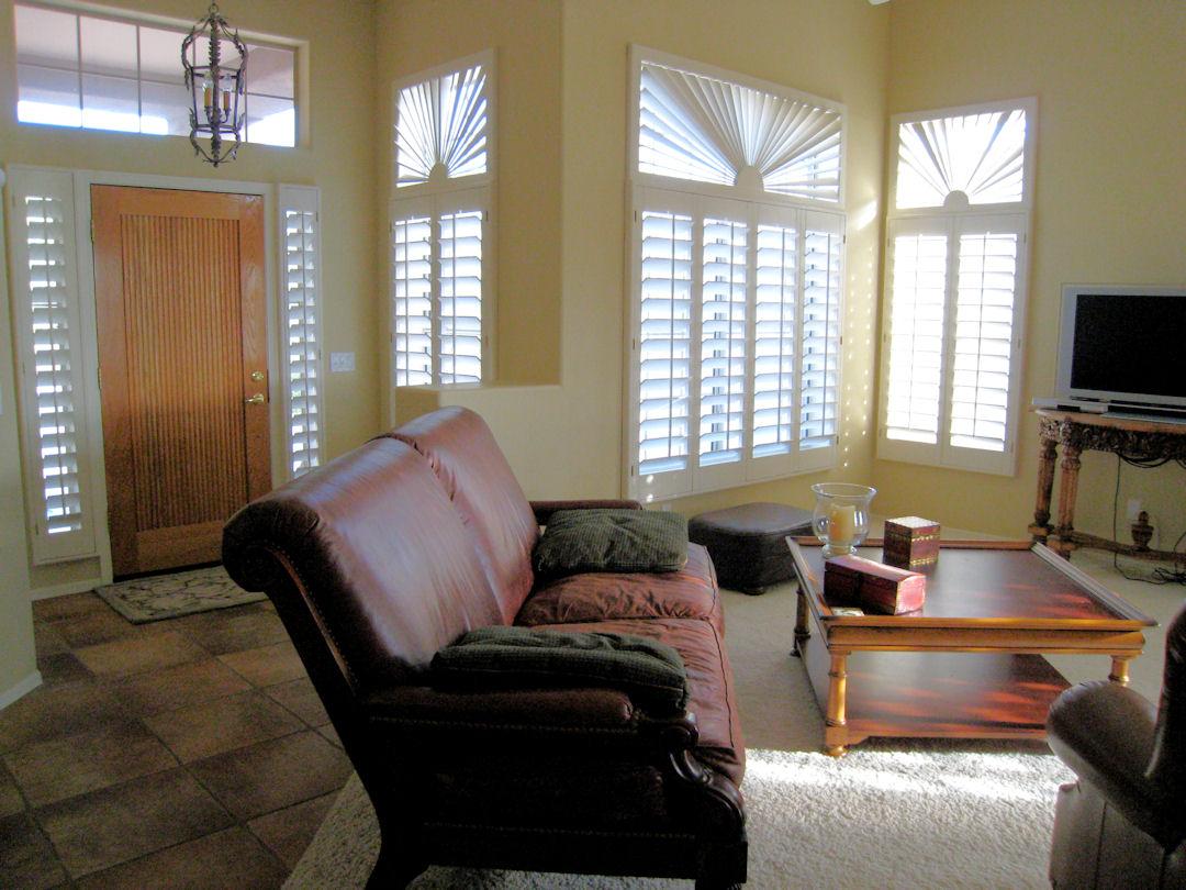 11541 East Ranch Gate Road Scottsdale, AZ 85255 - Photo 3 of 15 Plantation Shutters