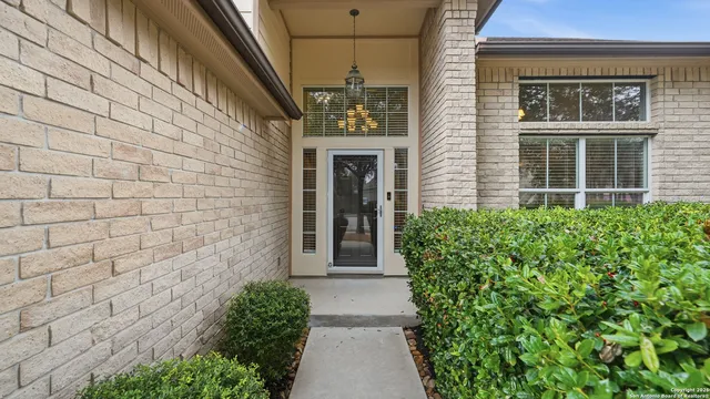 a view of entrance of the house
