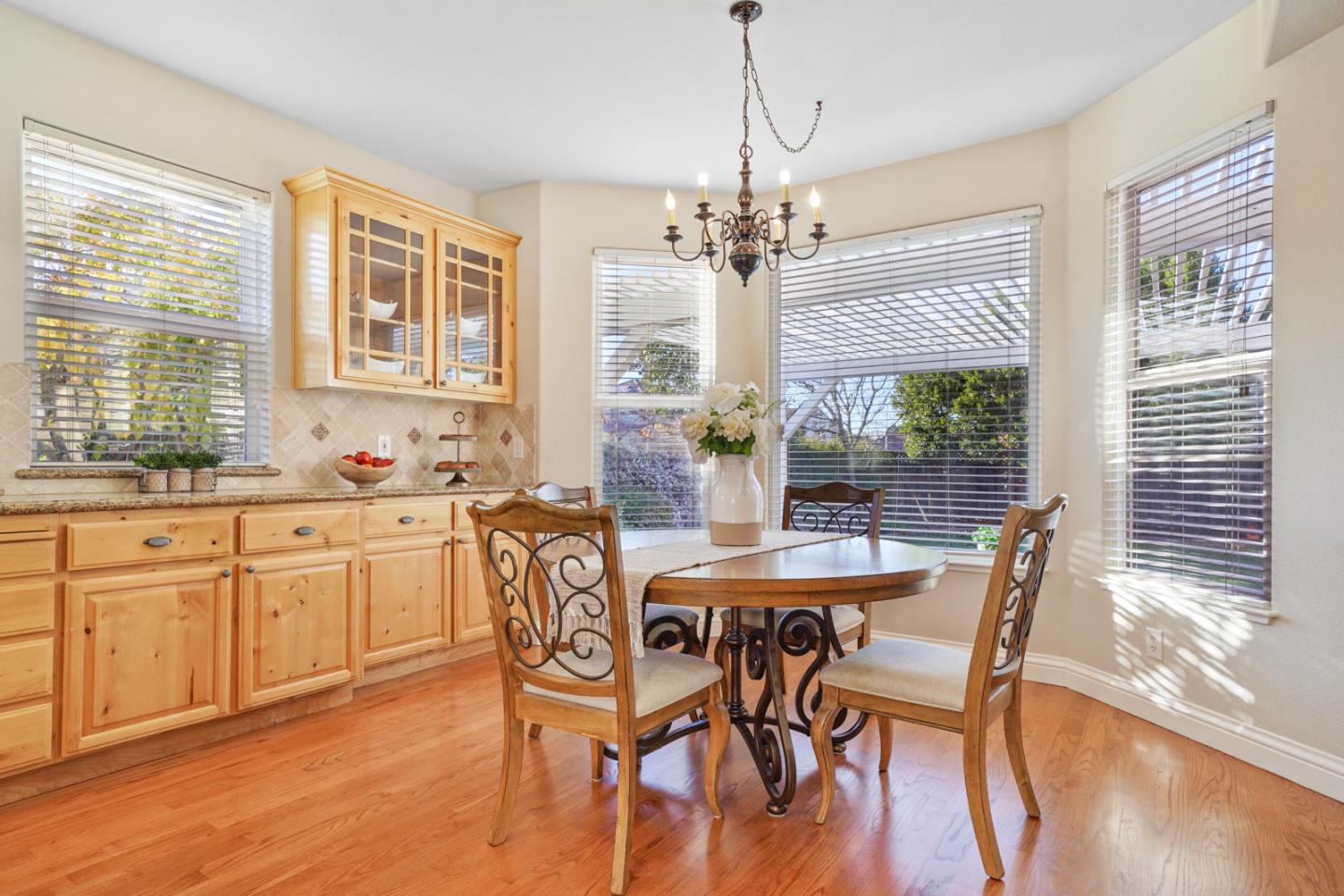 761 Dakota Drive Morgan Hill, CA 95037 - Photo 8 of 32 a view of a dining room with furniture window and wooden floor