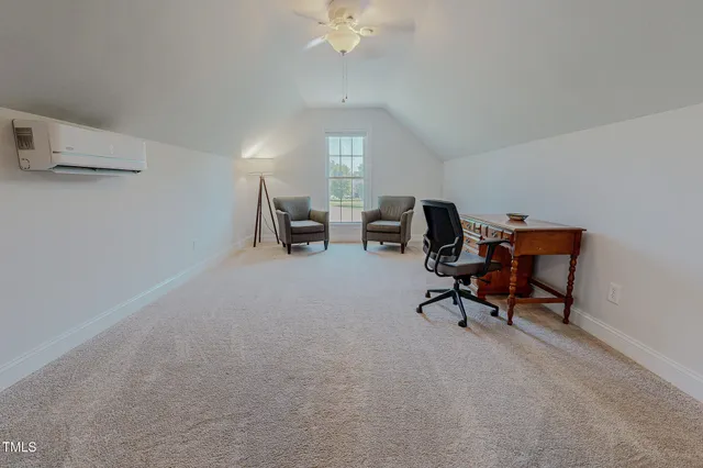 a front view of a house with outdoor space