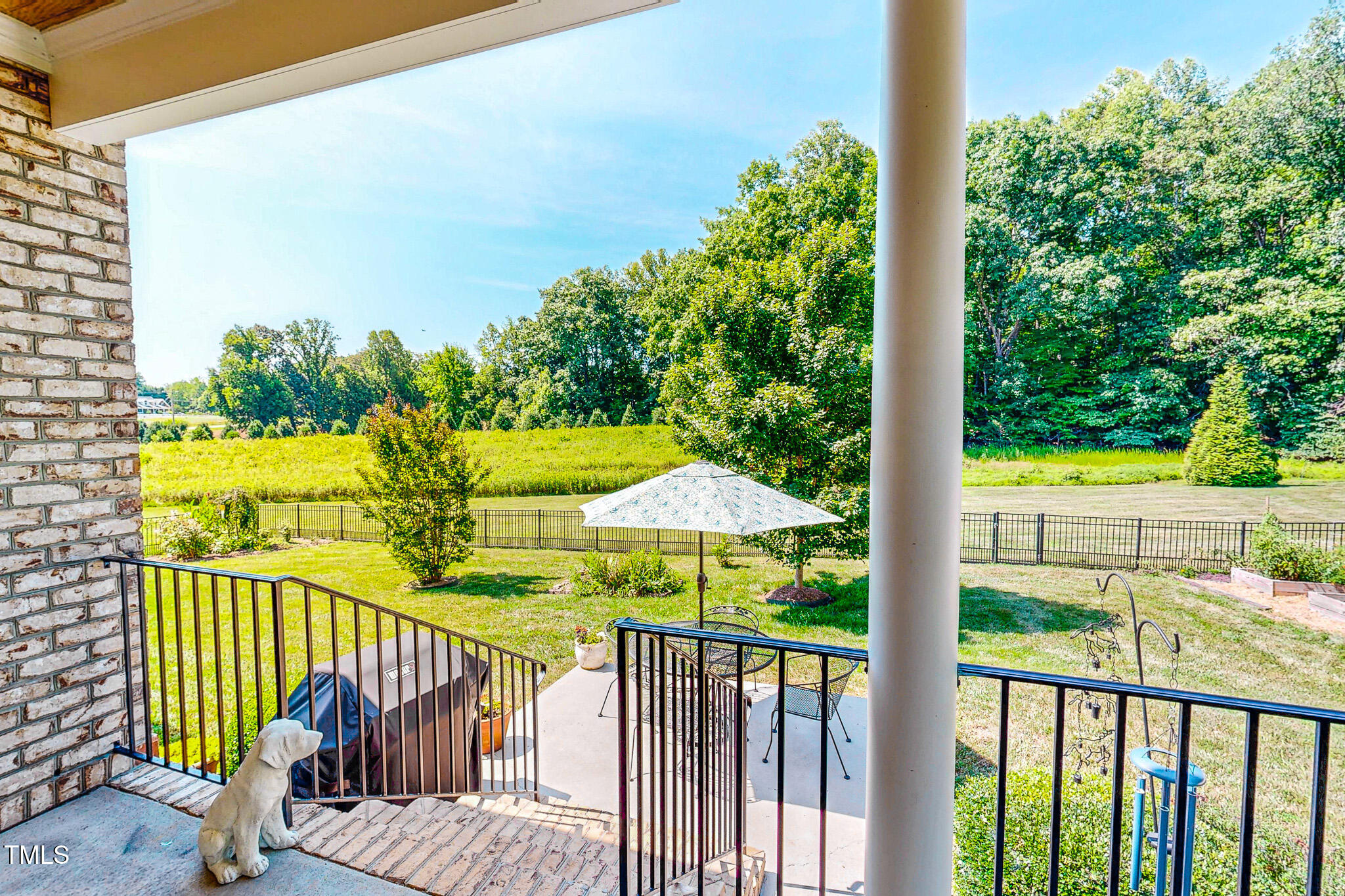 90 South Old Lantern Road Timberlake, NC 27583 - Photo 5 of 63 a view of a balcony with an outdoor space