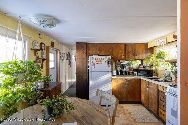 a room with storage and utility