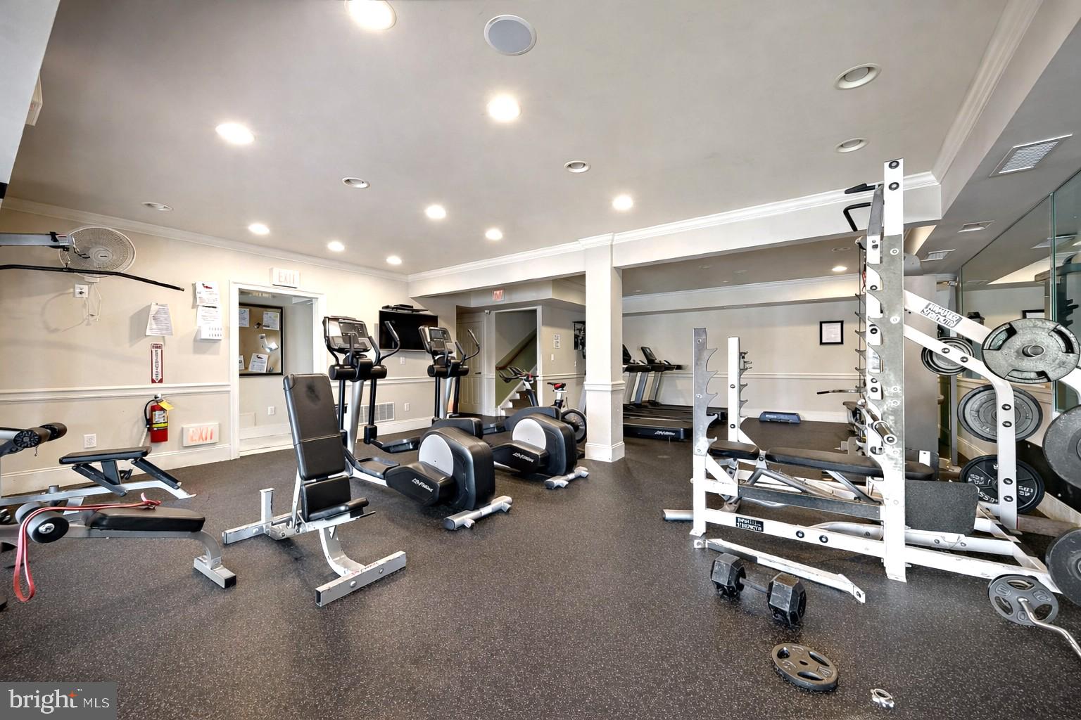 49 Sloan Road West Chester, PA 19382 - Photo 21 of 24 a view of a room with gym equipment
