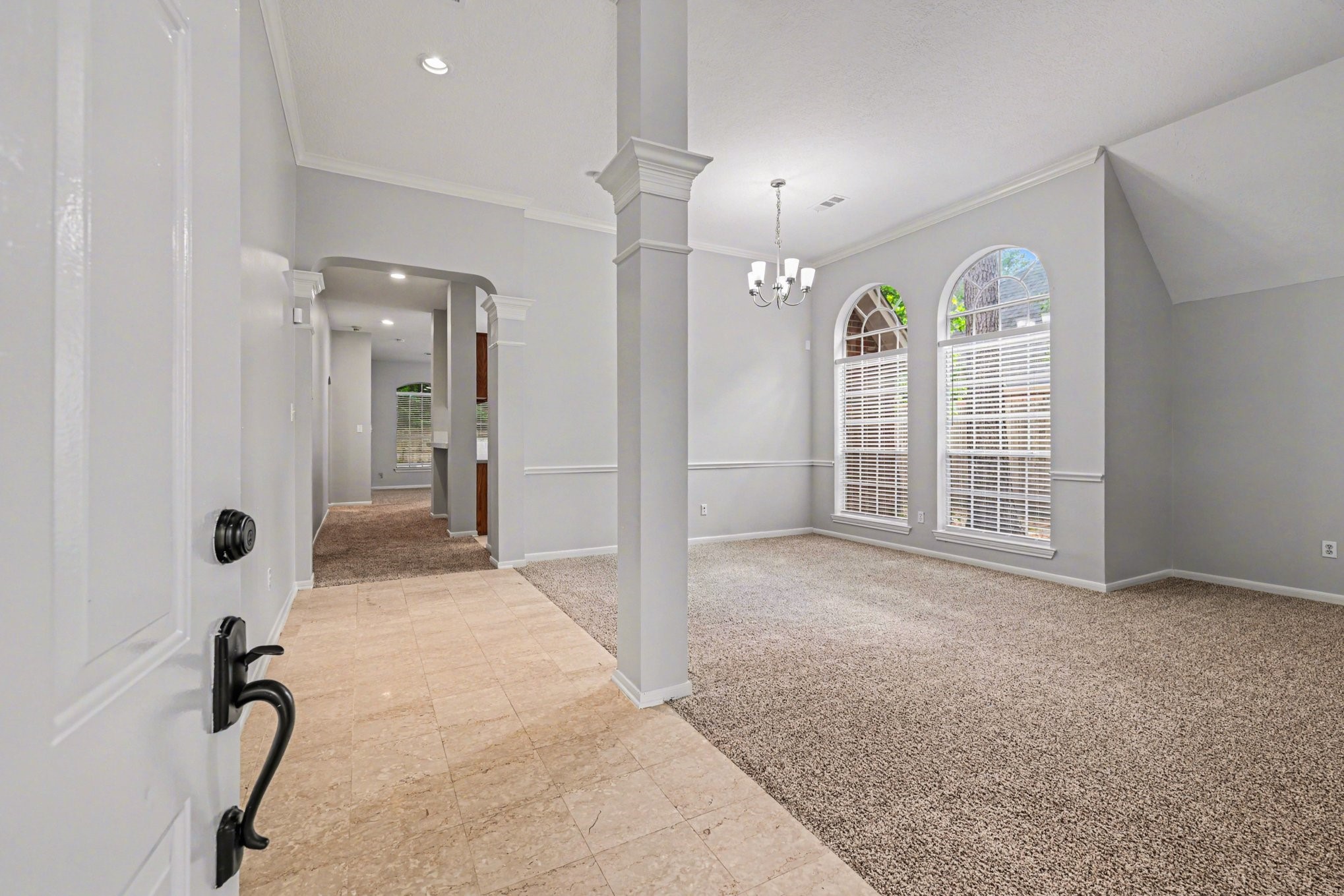 215 Bristol Bend Circle Spring, TX 77382 - Photo 3 of 25 a view of livingroom with hardwood