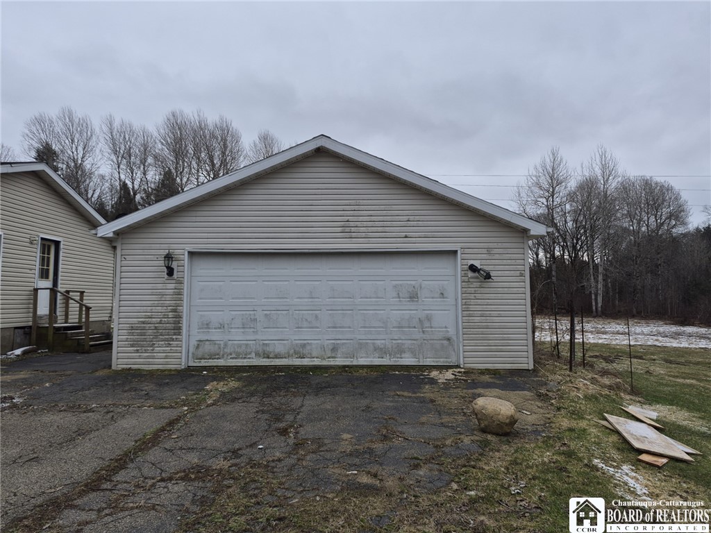5743 Stockton-Hartfield Road Chautauqua, NY 14728 - Photo 4 of 24 One Car Detached Garage
