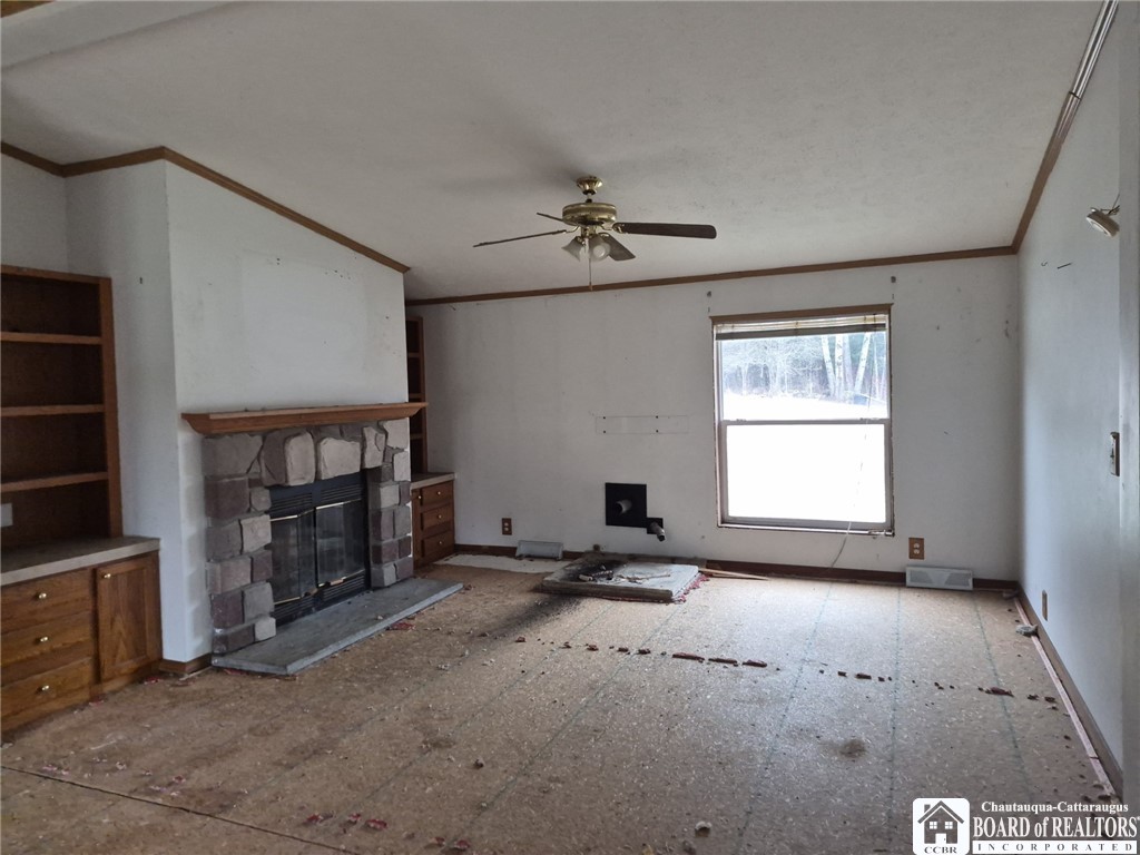 5743 Stockton-Hartfield Road Chautauqua, NY 14728 - Photo 9 of 24 Living room