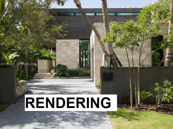 a view of street sign