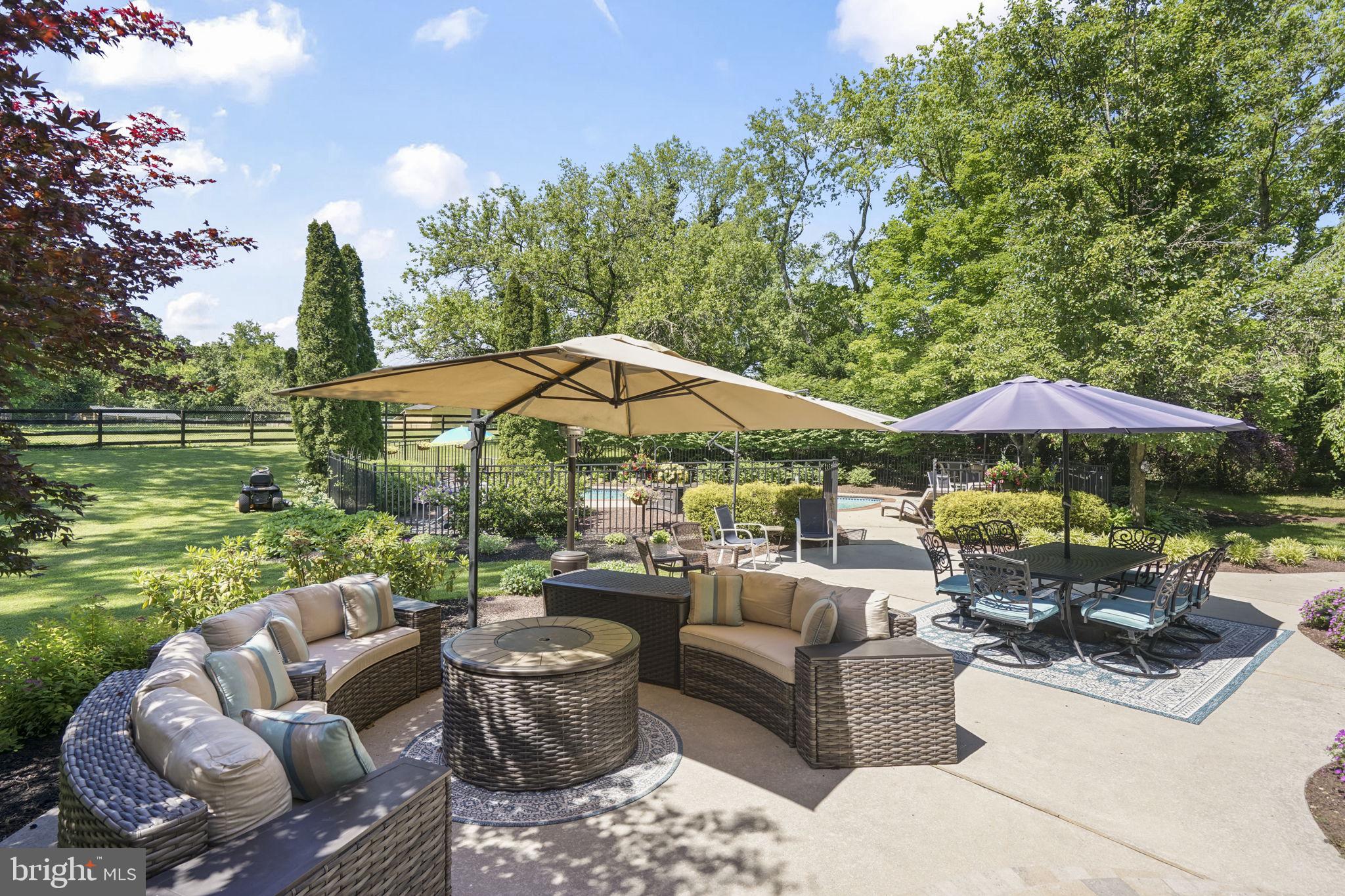 26 Ellisdale Road Allentown, NJ 08501 - Photo 40 of 45 Serene outdoor oasis for relaxation.