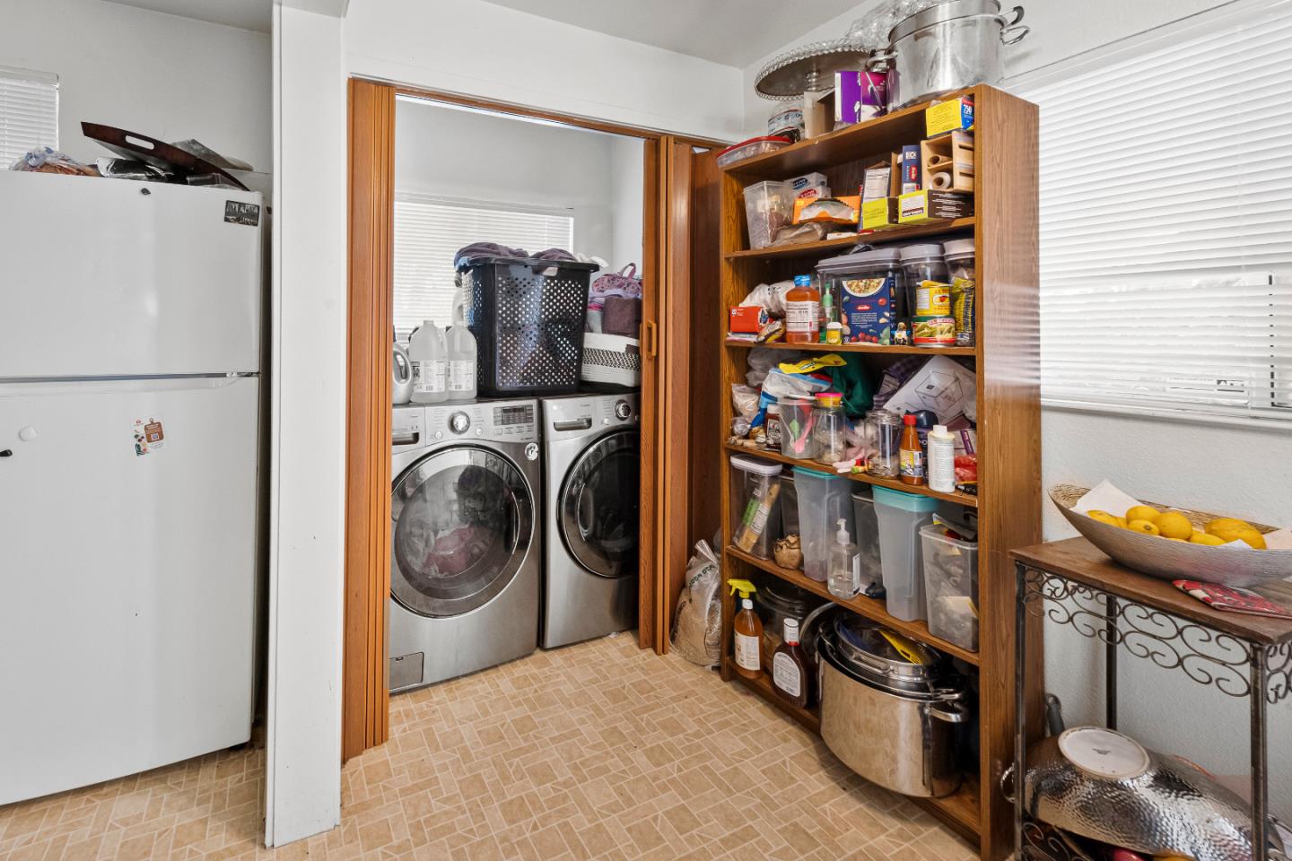 586 Monterey Road Morgan Hill, CA 95037 - Photo 12 of 16 a view of a storage & utility room with washer and dryer