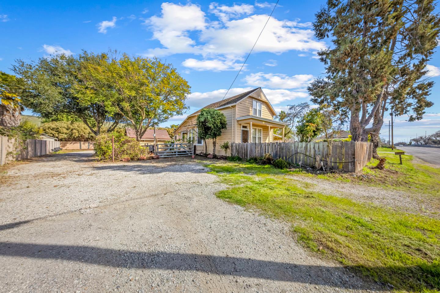 586 Monterey Road Morgan Hill, CA 95037 - Photo 3 of 16 a view of a house with a yard