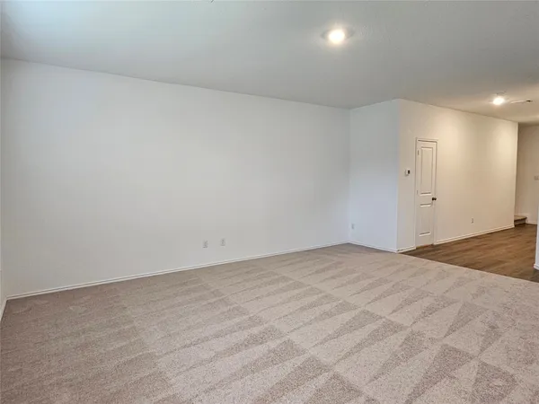 a view of empty room