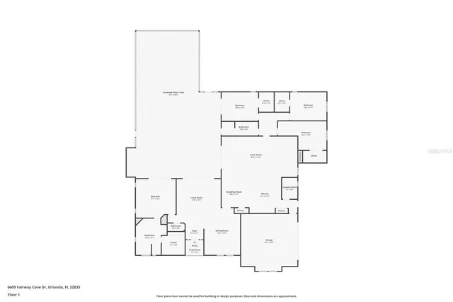 $649,900 | 6609 Fairway Cove Drive, Orlando, FL 32835