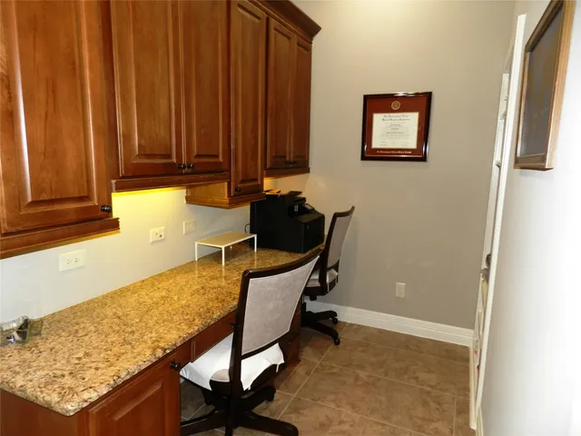 a view of workspace with chair