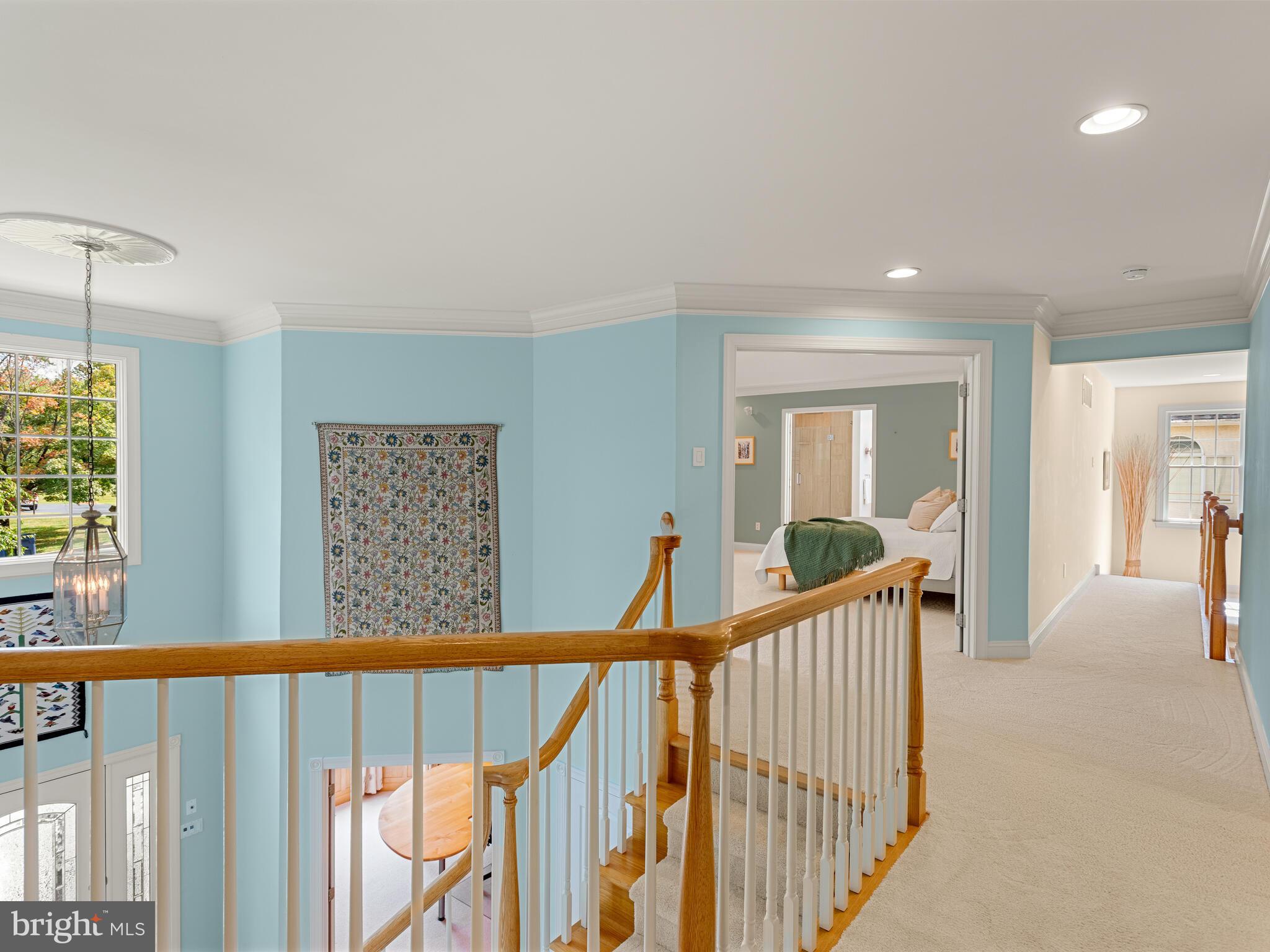 452 Springview Lane Phoenixville, PA 19460 - Photo 34 of 74 a view of a hallway with window
