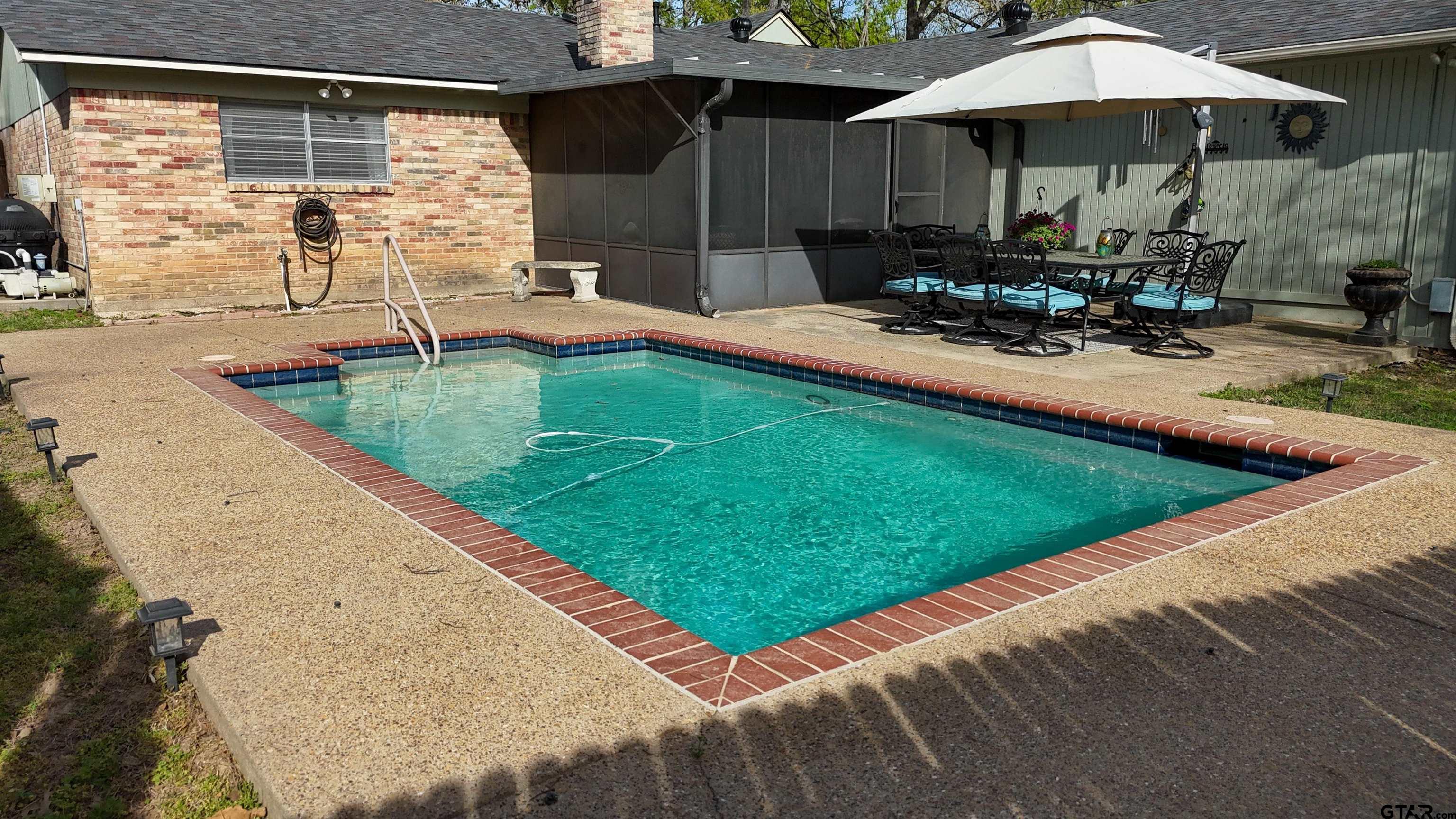 727 Oxford Drive Tyler, TX 75703 - Photo 25 of 33 swimming pool view with a seating space