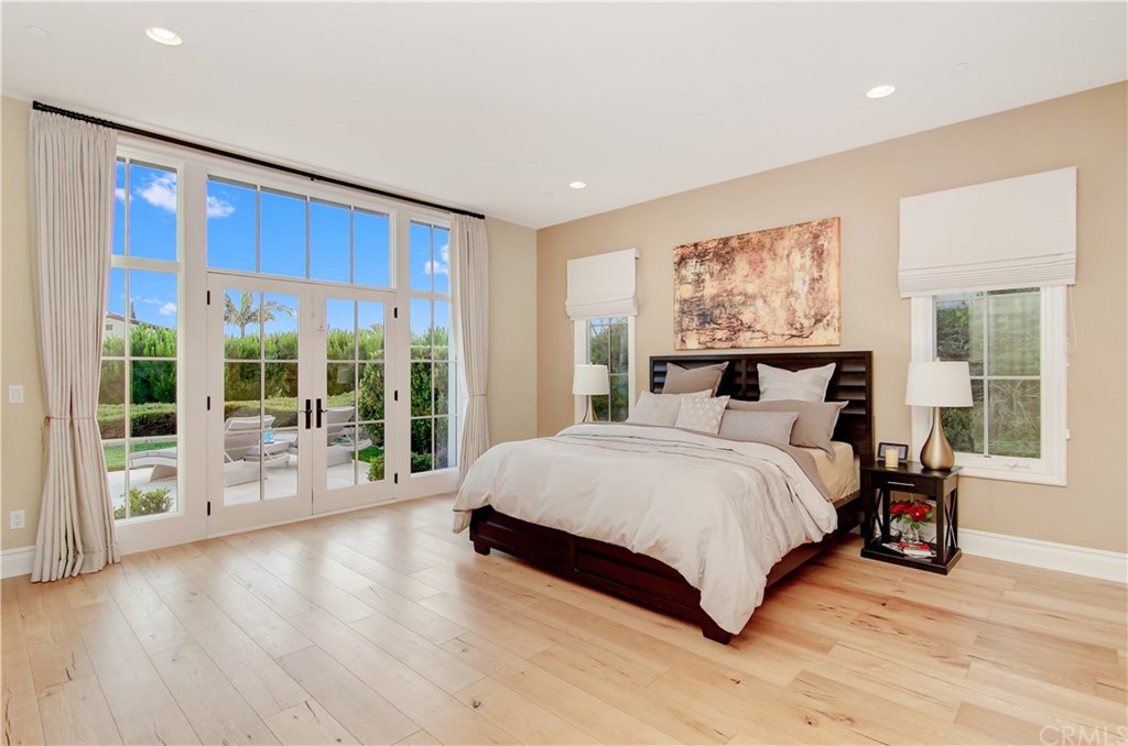 82 Archipelago Drive Newport Coast, CA 92657 - Photo 21 of 50 Main level master suite opens to backyard