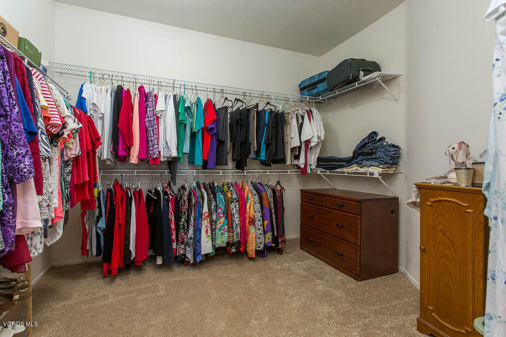 11691 Pinedale Road Moorpark, CA 93021 - Photo 20 of 37 a view of walk in closet with clothes