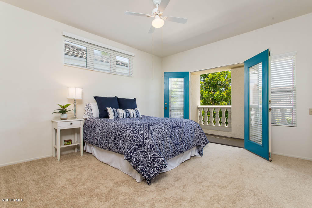 11691 Pinedale Road Moorpark, CA 93021 - Photo 21 of 37 a bedroom with a bed and a window