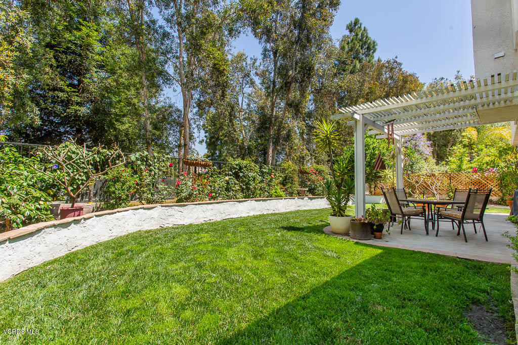 11691 Pinedale Road Moorpark, CA 93021 - Photo 27 of 37 a view of yard with seating area and green space