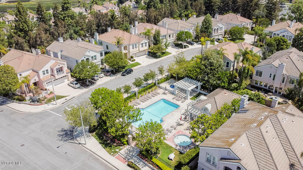 11691 Pinedale Road Moorpark, CA 93021 - Photo 34 of 37 an aerial view of residential houses with outdoor space
