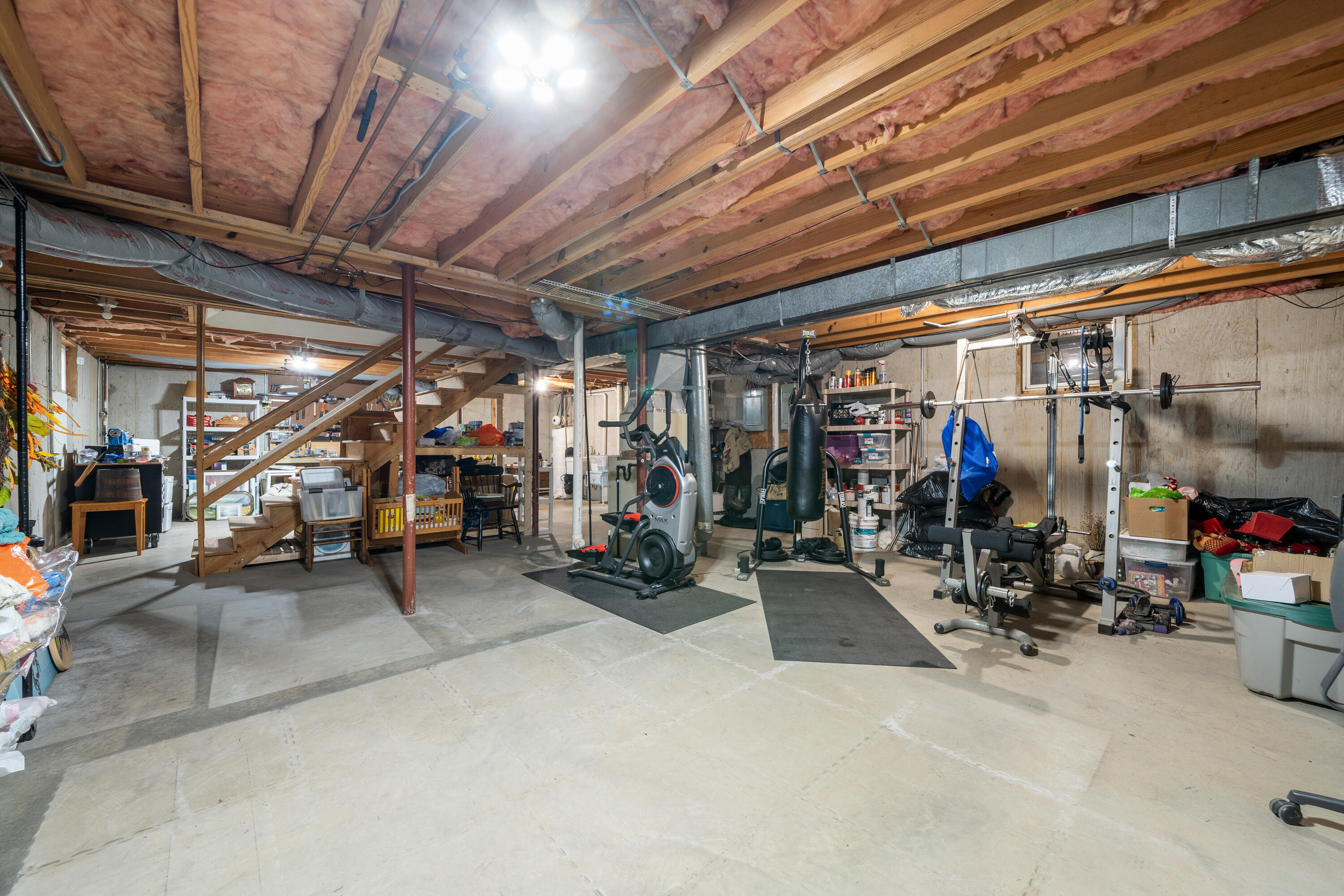 3341 Hidden Oak Road Southwest Roanoke, VA 24018 - Photo 26 of 26 a view of a garage with rack and bicycle
